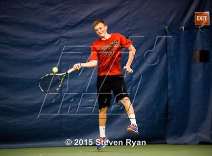 Thumbnail 1 in NYSPHSAA Tennis Championships (Day 1) photogallery.