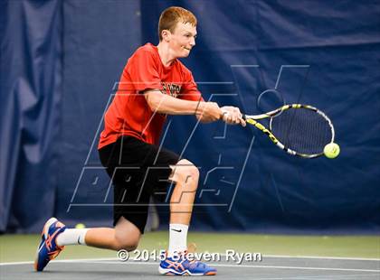 Thumbnail 1 in NYSPHSAA Tennis Championships (Day 1) photogallery.