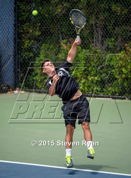 Thumbnail 3 in NYSPHSAA Tennis Championships (Day 1) photogallery.