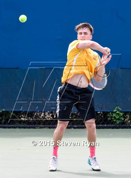 Thumbnail 3 in NYSPHSAA Tennis Championships (Day 1) photogallery.