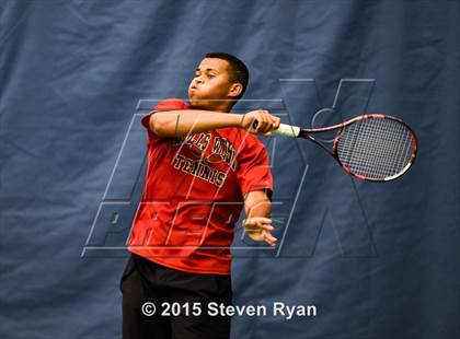Thumbnail 3 in NYSPHSAA Tennis Championships (Day 1) photogallery.
