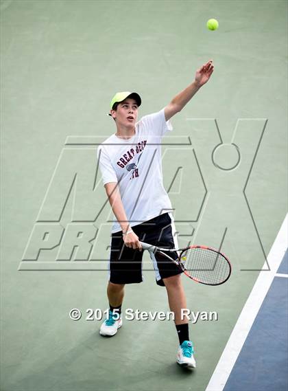 Thumbnail 2 in NYSPHSAA Tennis Championships (Day 1) photogallery.