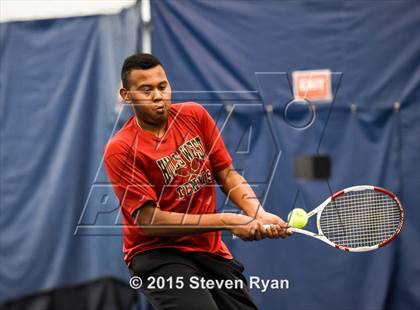Thumbnail 2 in NYSPHSAA Tennis Championships (Day 1) photogallery.