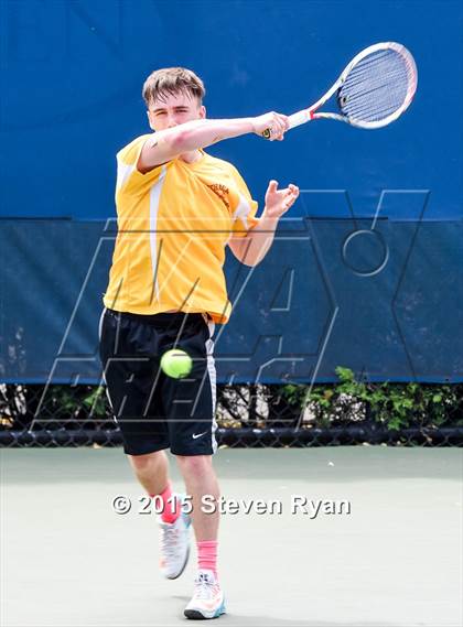 Thumbnail 2 in NYSPHSAA Tennis Championships (Day 1) photogallery.