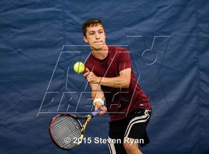 Thumbnail 1 in NYSPHSAA Tennis Championships (Day 1) photogallery.
