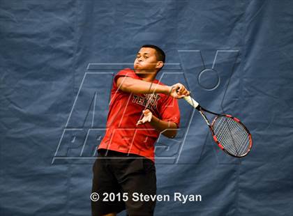 Thumbnail 1 in NYSPHSAA Tennis Championships (Day 1) photogallery.