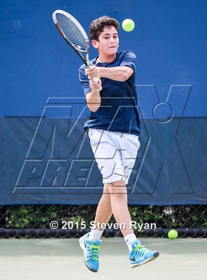 Thumbnail 1 in NYSPHSAA Tennis Championships (Day 1) photogallery.