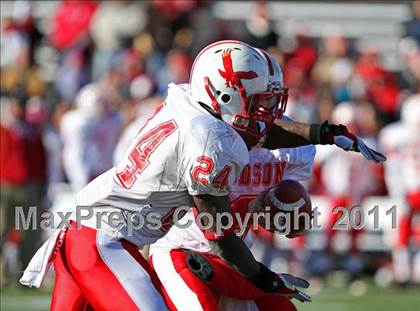 Thumbnail 3 in Clinton vs Hudson (MIAA Division III Central Final) photogallery.