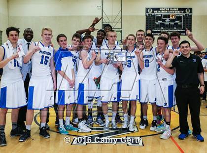 Thumbnail 2 in Eastside College Prep vs. Woodside Priory (CIF CCS D5 Section Championship) photogallery.
