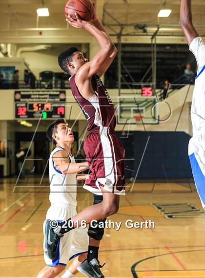 Thumbnail 1 in Eastside College Prep vs. Woodside Priory (CIF CCS D5 Section Championship) photogallery.