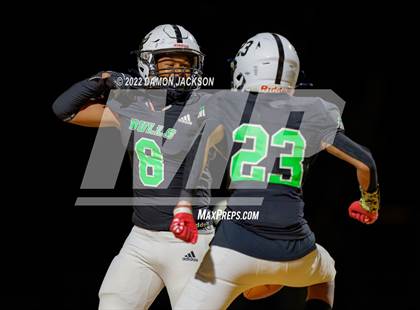Thumbnail 1 in Virgin Valley vs Sports Leadership & Management (NIAA 3A Southern Region Quarterfinal Playoff) photogallery.