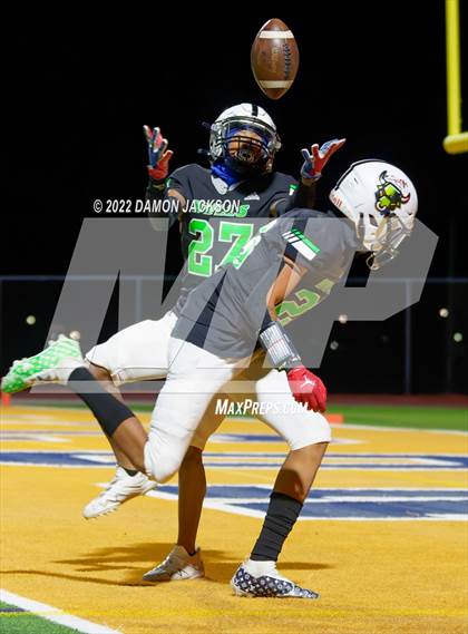 Thumbnail 2 in Virgin Valley vs Sports Leadership & Management (NIAA 3A Southern Region Quarterfinal Playoff) photogallery.
