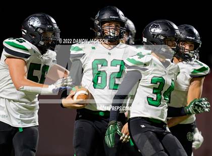 Thumbnail 3 in Virgin Valley vs Sports Leadership & Management (NIAA 3A Southern Region Quarterfinal Playoff) photogallery.