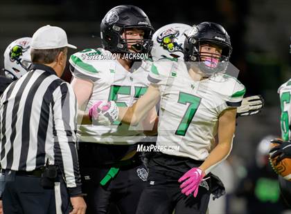 Thumbnail 1 in Virgin Valley vs Sports Leadership & Management (NIAA 3A Southern Region Quarterfinal Playoff) photogallery.