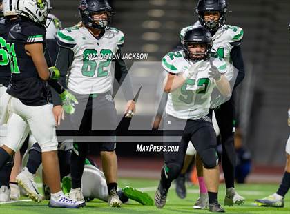 Thumbnail 2 in Virgin Valley vs Sports Leadership & Management (NIAA 3A Southern Region Quarterfinal Playoff) photogallery.