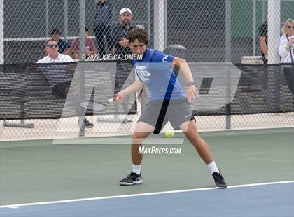 Thumbnail 1 in Westlake vs Plano West (UIL 6A Boys Doubles Tennis State Semifinal) photogallery.