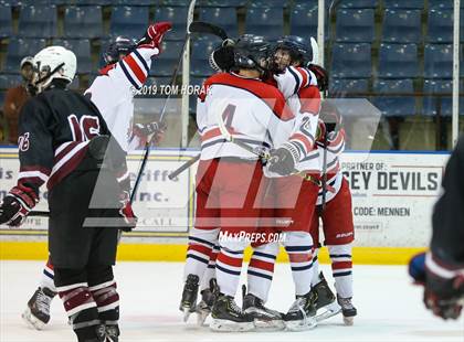 Thumbnail 3 in Park Regional [Hanover Park/Whippany Park] vs Mendham (Haas Cup Final) photogallery.
