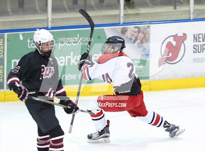 Thumbnail 2 in Park Regional [Hanover Park/Whippany Park] vs Mendham (Haas Cup Final) photogallery.