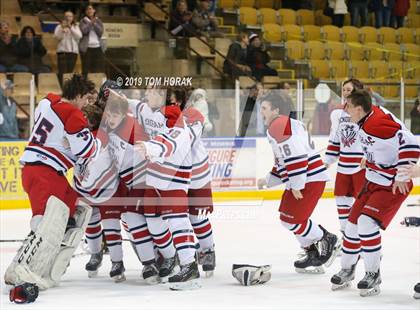 Thumbnail 3 in Park Regional [Hanover Park/Whippany Park] vs Mendham (Haas Cup Final) photogallery.