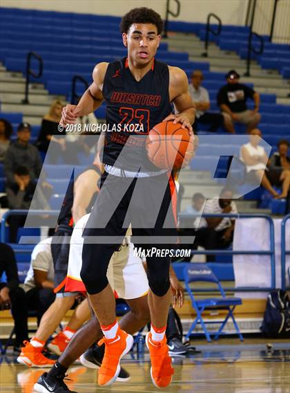 Thumbnail 2 in Wasatch Academy vs. Taft (Rolling Hills Prep State Preview Classic) photogallery.