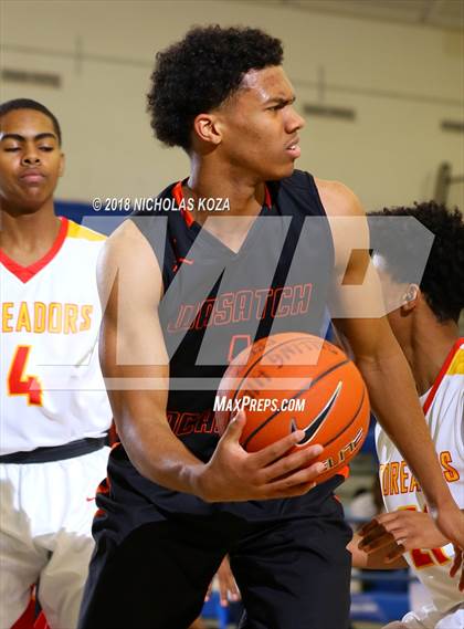 Thumbnail 3 in Wasatch Academy vs. Taft (Rolling Hills Prep State Preview Classic) photogallery.