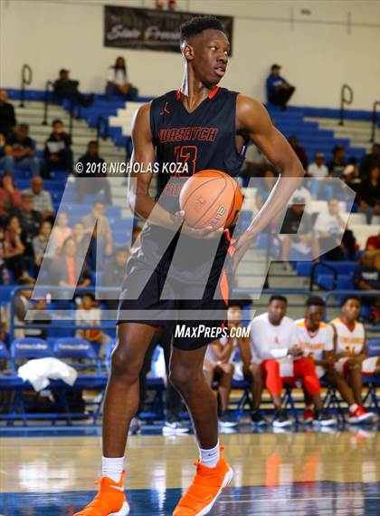 Thumbnail 2 in Wasatch Academy vs. Taft (Rolling Hills Prep State Preview Classic) photogallery.