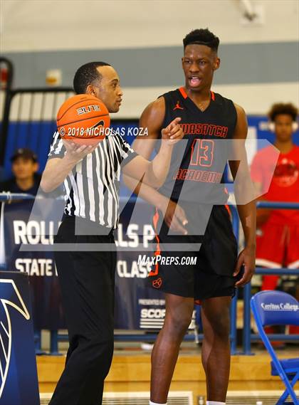 Thumbnail 3 in Wasatch Academy vs. Taft (Rolling Hills Prep State Preview Classic) photogallery.