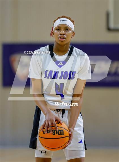Thumbnail 1 in San Jose Prep vs. Legacy School of Sport Sciences (She Got Game Classic) photogallery.
