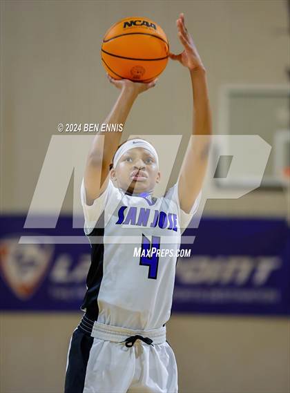 Thumbnail 3 in San Jose Prep vs. Legacy School of Sport Sciences (She Got Game Classic) photogallery.
