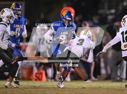 Thumbnail 3 in St. Joseph @ Bakersfield Christian (CIF CS D2 Qtr Final) photogallery.