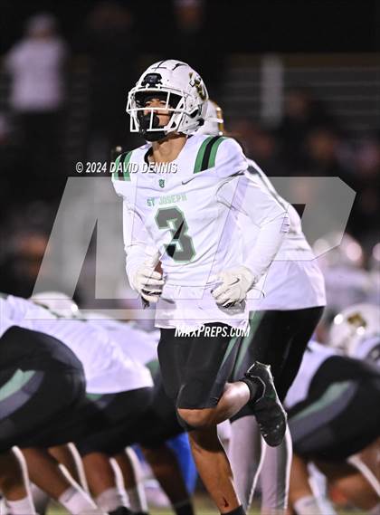 Thumbnail 1 in St. Joseph @ Bakersfield Christian (CIF CS D2 Qtr Final) photogallery.