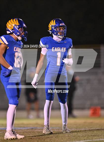 Thumbnail 2 in St. Joseph @ Bakersfield Christian (CIF CS D2 Qtr Final) photogallery.