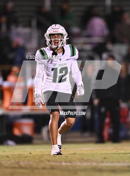 Thumbnail 3 in St. Joseph @ Bakersfield Christian (CIF CS D2 Qtr Final) photogallery.