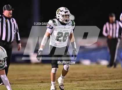 Thumbnail 3 in St. Joseph @ Bakersfield Christian (CIF CS D2 Qtr Final) photogallery.