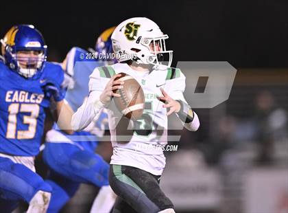 Thumbnail 3 in St. Joseph @ Bakersfield Christian (CIF CS D2 Qtr Final) photogallery.