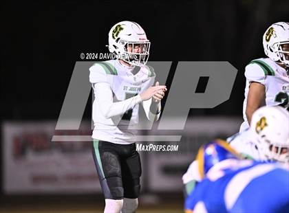 Thumbnail 2 in St. Joseph @ Bakersfield Christian (CIF CS D2 Qtr Final) photogallery.