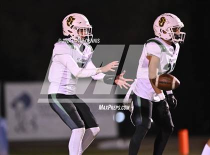 Thumbnail 3 in St. Joseph @ Bakersfield Christian (CIF CS D2 Qtr Final) photogallery.