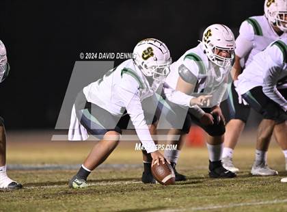 Thumbnail 2 in St. Joseph @ Bakersfield Christian (CIF CS D2 Qtr Final) photogallery.