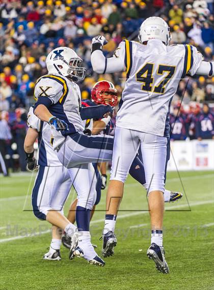 Thumbnail 1 in Xaverian Brothers vs. Central Catholic (MIAA Division 1 Final) photogallery.