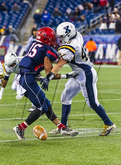 Thumbnail 3 in Xaverian Brothers vs. Central Catholic (MIAA Division 1 Final) photogallery.