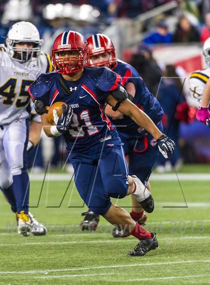 Thumbnail 1 in Xaverian Brothers vs. Central Catholic (MIAA Division 1 Final) photogallery.