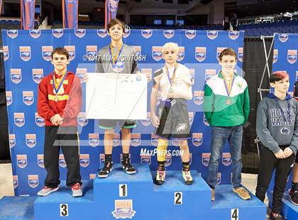 Thumbnail 1 in NCHSAA Wrestling Championships (Awards) photogallery.