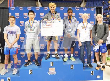 Thumbnail 3 in NCHSAA Wrestling Championships (Awards) photogallery.