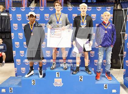 Thumbnail 3 in NCHSAA Wrestling Championships (Awards) photogallery.