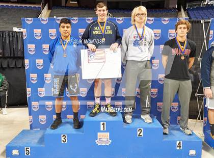 Thumbnail 2 in NCHSAA Wrestling Championships (Awards) photogallery.