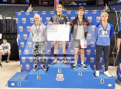 Thumbnail 1 in NCHSAA Wrestling Championships (Awards) photogallery.