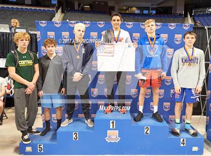 Thumbnail 3 in NCHSAA Wrestling Championships (Awards) photogallery.