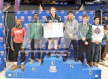 Thumbnail 2 in NCHSAA Wrestling Championships (Awards) photogallery.