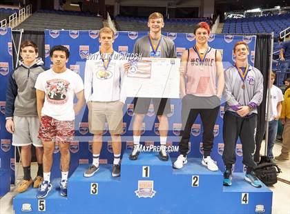Thumbnail 3 in NCHSAA Wrestling Championships (Awards) photogallery.