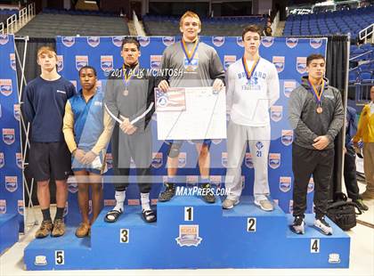 Thumbnail 2 in NCHSAA Wrestling Championships (Awards) photogallery.